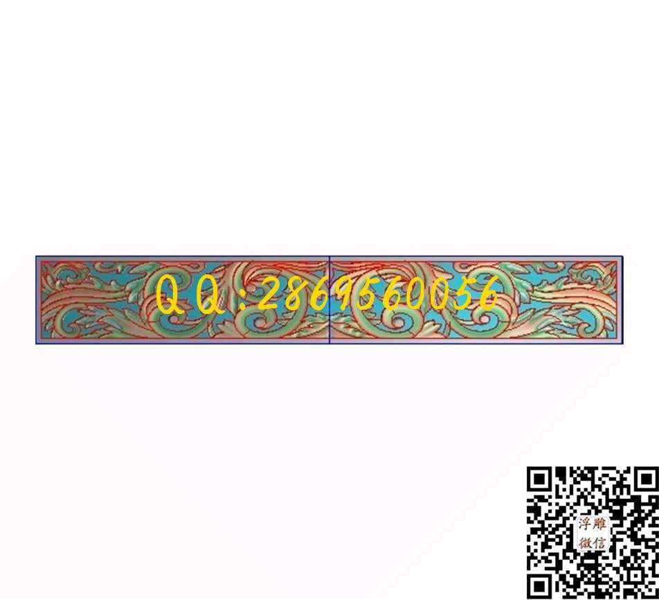 3米洋花456-3006-8.6_欧式长条洋花横洋花门楣门头花门花洋贴花门上花镂空洋花精雕图浮雕图
